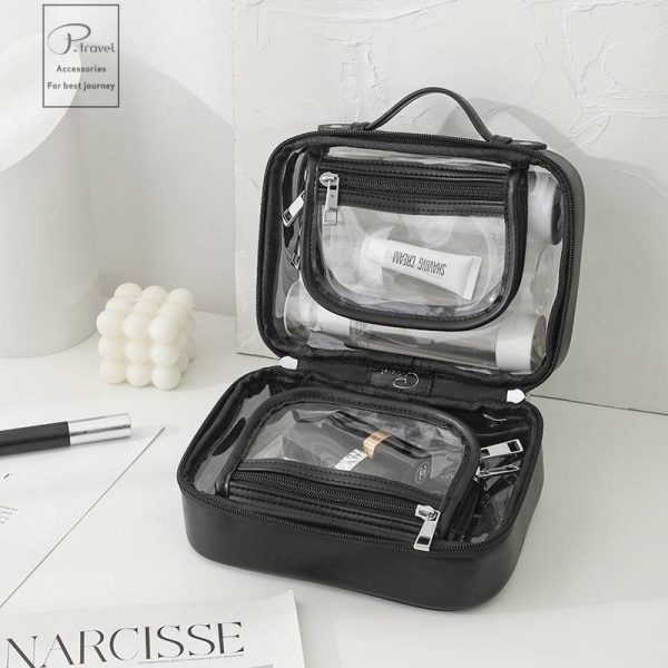 Transparent Waterproof Makeup & Toiletry bag