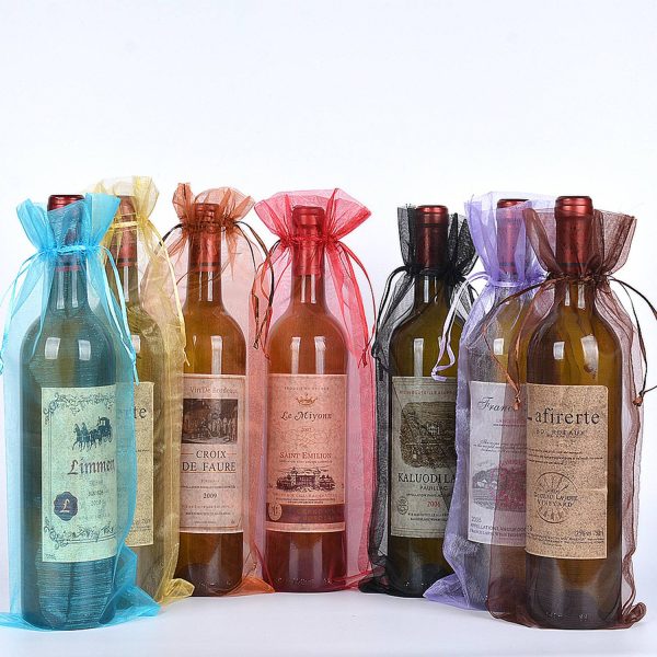 1-Bottle Wine Bag W/ Drawstring