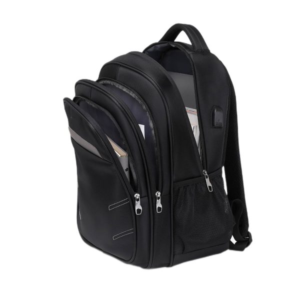 Leisure Oxford Computer Backpack With Usb Charging Port