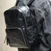 Leather Business Backpack for Laptop