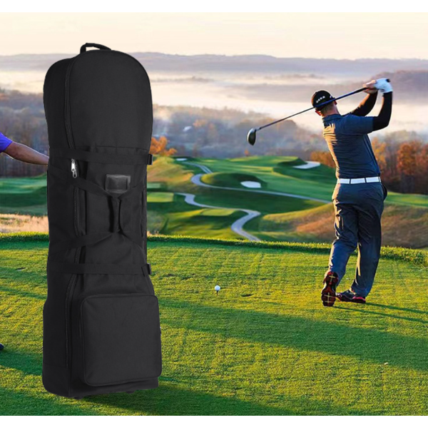 Soft Waterproof Golf Travel Bag With wheels