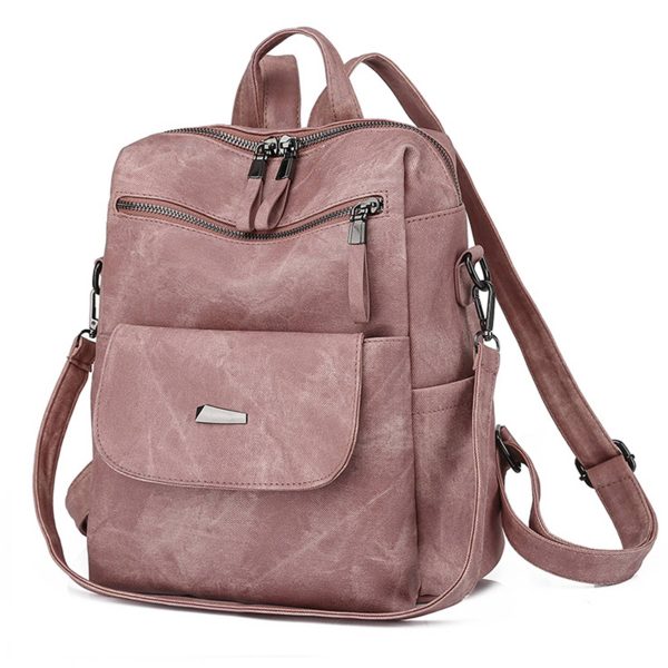 PU Leather Backpack for Women