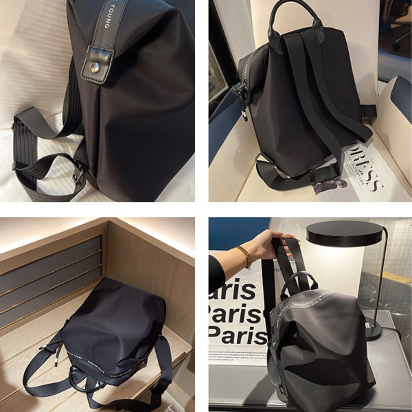 Minimalist Nylon Cloth Backpack