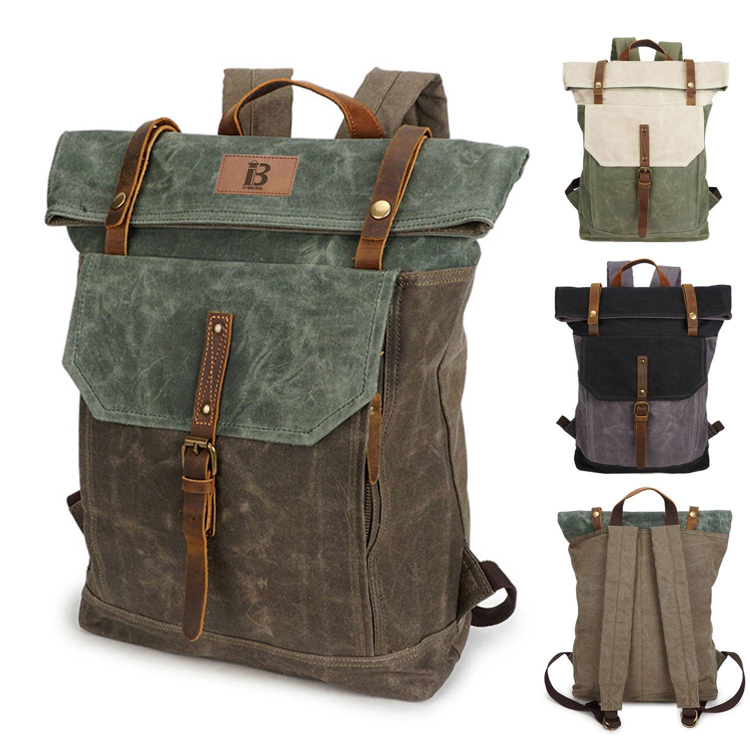 Vintage Outdoor Travel Backpack for Men/Woman
