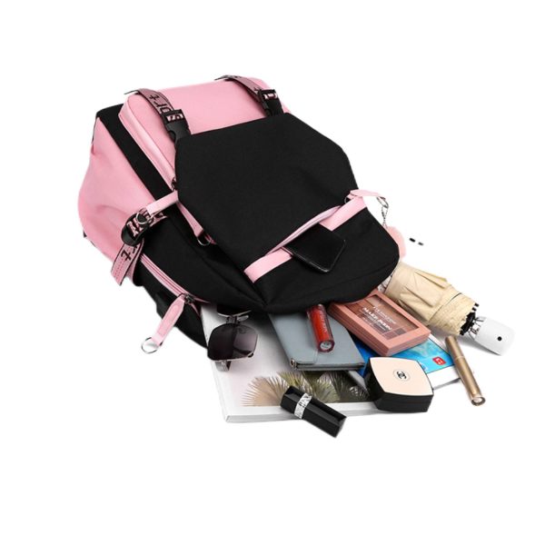 Nylon Backpack Student’s Schoolbag