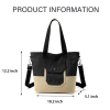 Canvas Laptop Tote Work Bag