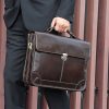 Genuine Leather Briefcase for Men 15.6 Inch Laptop Messenger