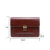 PU message bag for Men with Lock Attache Case