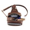 Genuine Leather Sling Bag for Men Crossbody