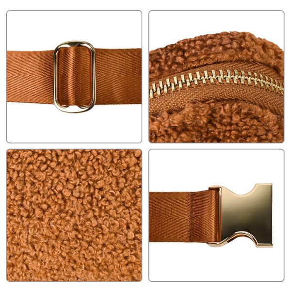 Fleece Cross body Everywhere Bag