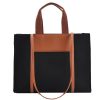 Canvas Tote Bag Clash Color Customized for Women