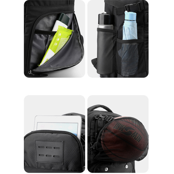 Basketball Backpack with Ball Compartment
