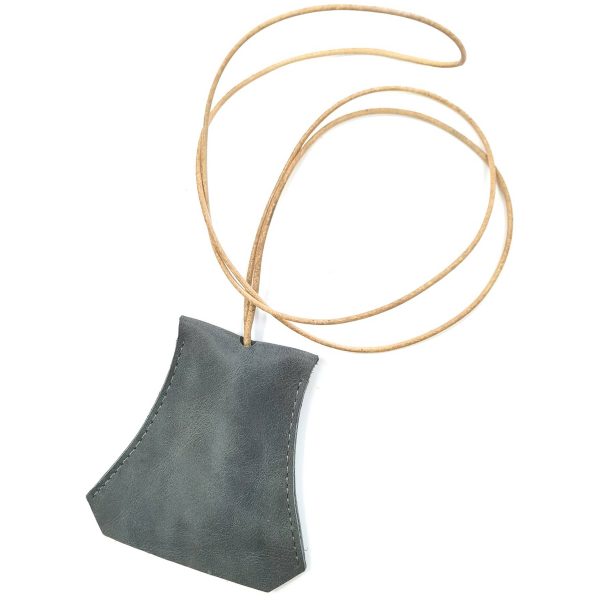 Genuine Leather Pull-out household halterneck key pouch