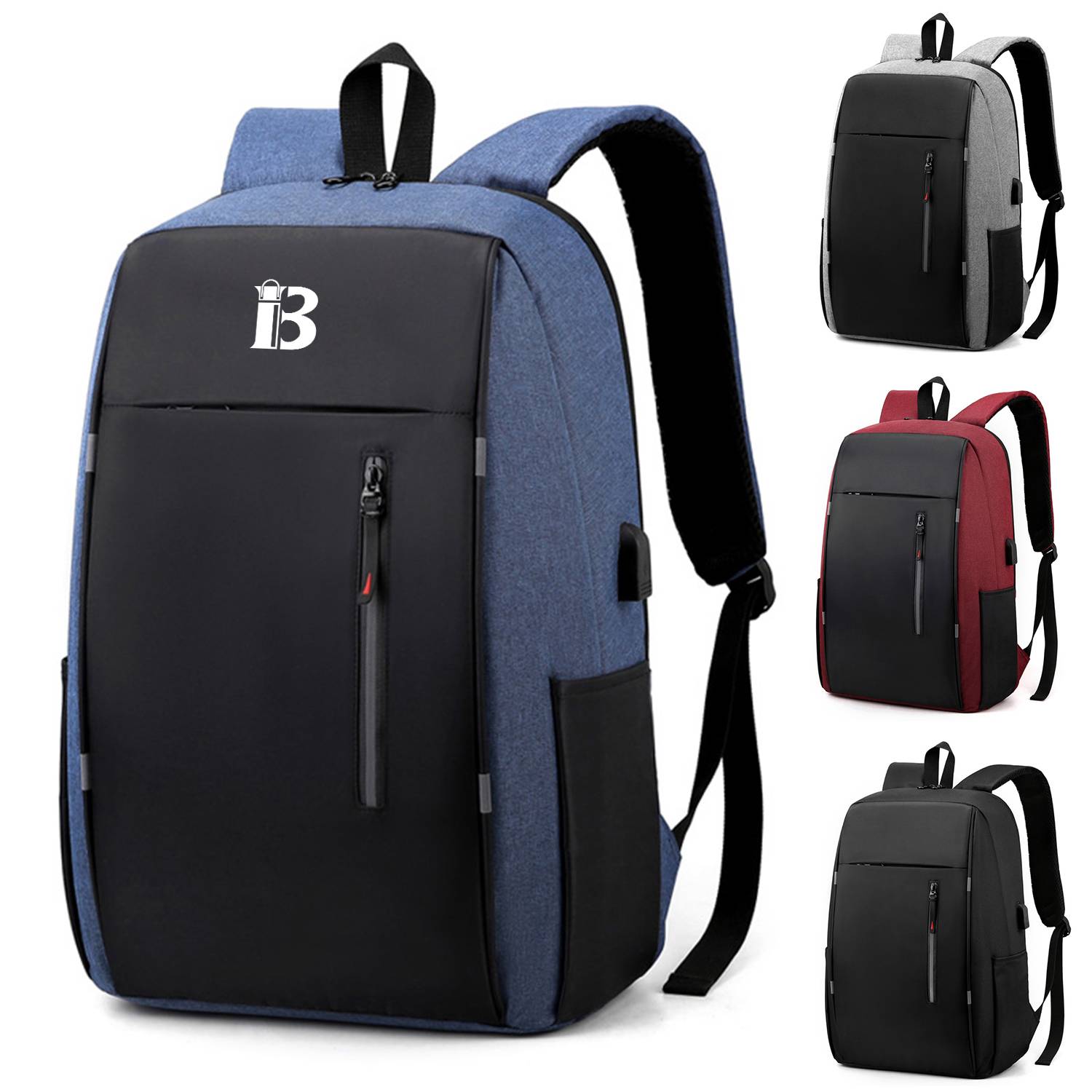 Laptop Backpack with USB Charging Port
