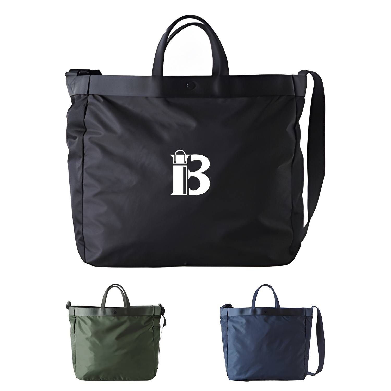 Nylon Portable Large Capacity Outdoor Fitness Tote Bag