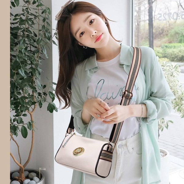 Genuine Leather Saddle Shoulder Bag