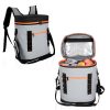 Thermal insulated backpack cooler