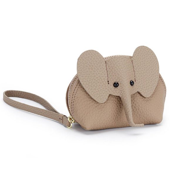 703b8e82-2e9f-4c83-8c8c-132517140eaa_BGBCJ034.jpg Genuine Leather Cartoon Elephant Mini Coin Purse Wallet