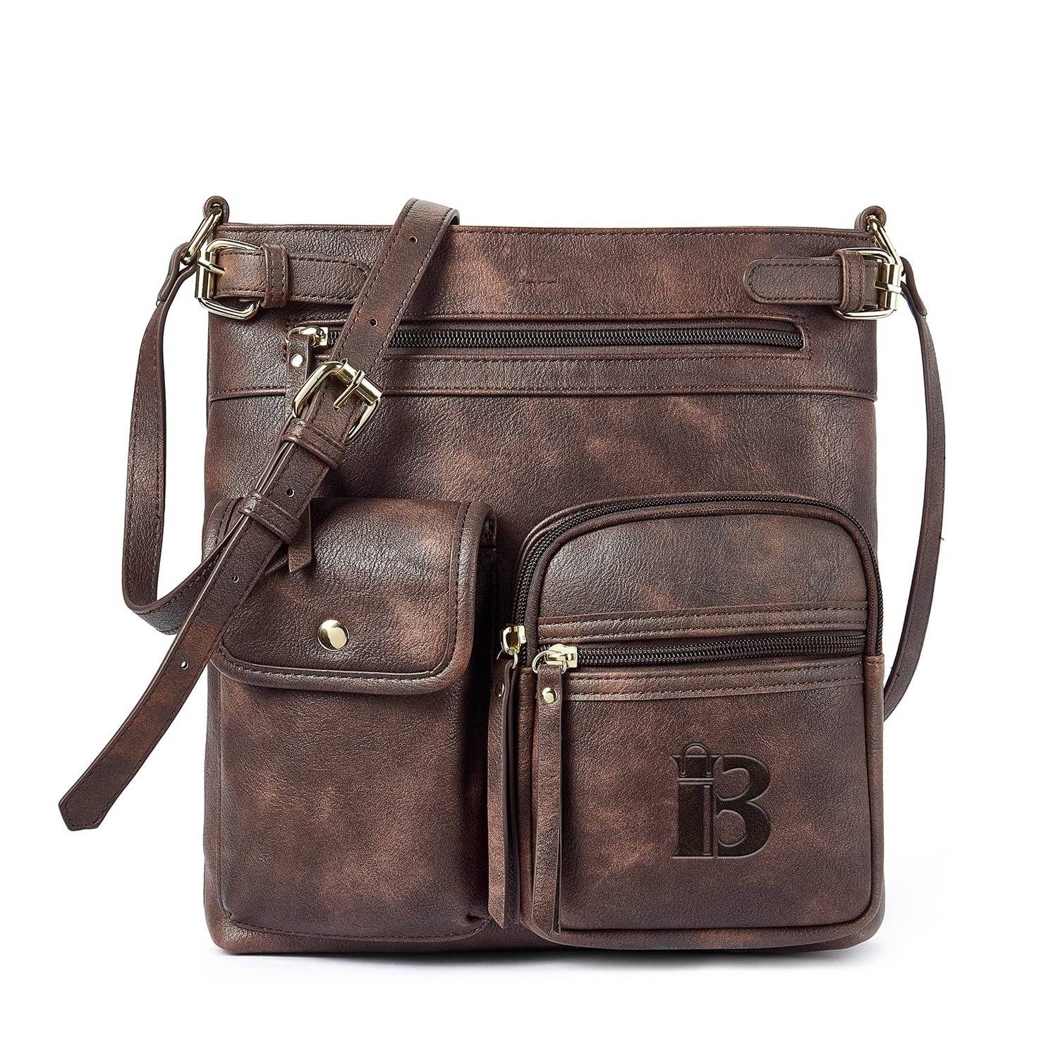 Genuine Leather Crossbody Bags for Women