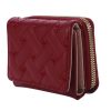 Cute Love-Embroidered Trifold Wallet