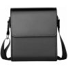 PU Leather Large capacity business crossbody bag for men