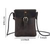 Genuine Leather Small Crossbody Bag for Men