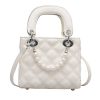Mini Pearl PU Handbag Cross-body Bag