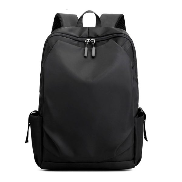 Nylon Computer Backpack With USB Charging Port