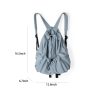 Nylon Breathable Drawstring Backpack