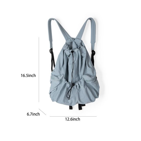 Nylon Breathable Drawstring Backpack