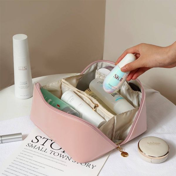 PU Leather Travel Cosmetic Bag