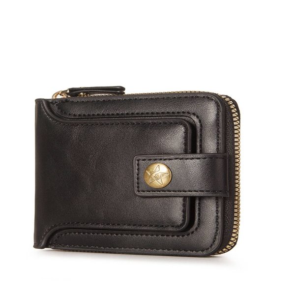 PU Leather Slim Wallet For Men
