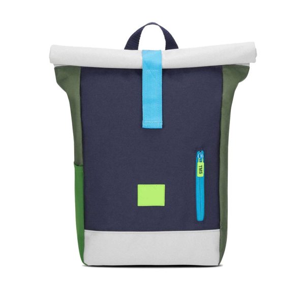 Color Combination Multi-functional Student Backpack