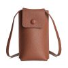 Pu Small Mobile Phone Crossbody Bag