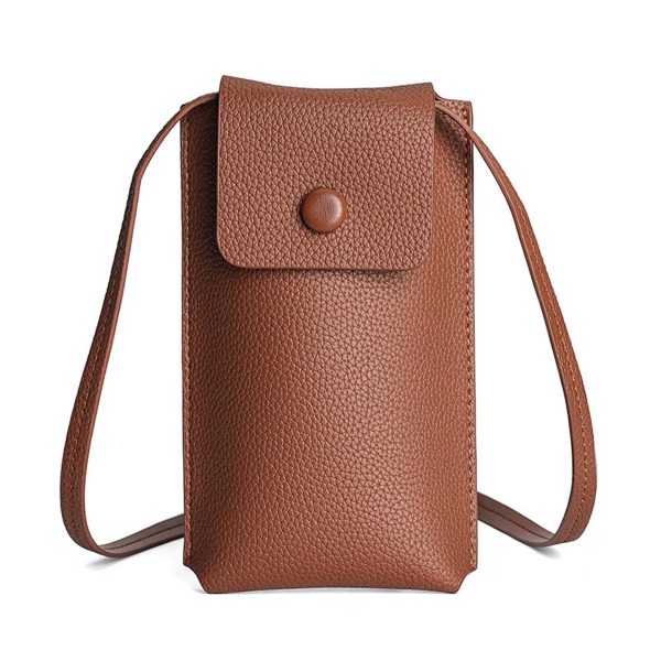 Pu Small Mobile Phone Crossbody Bag