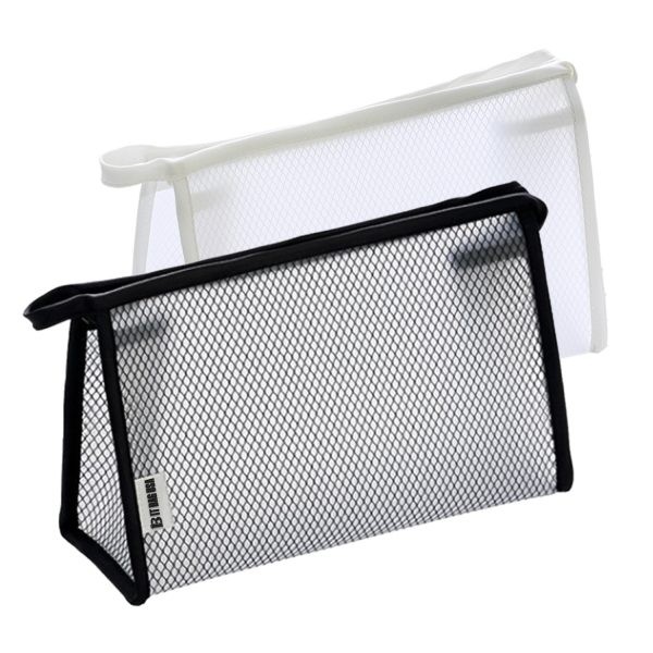 Travel Cosmetic Bag Transparent Zippered