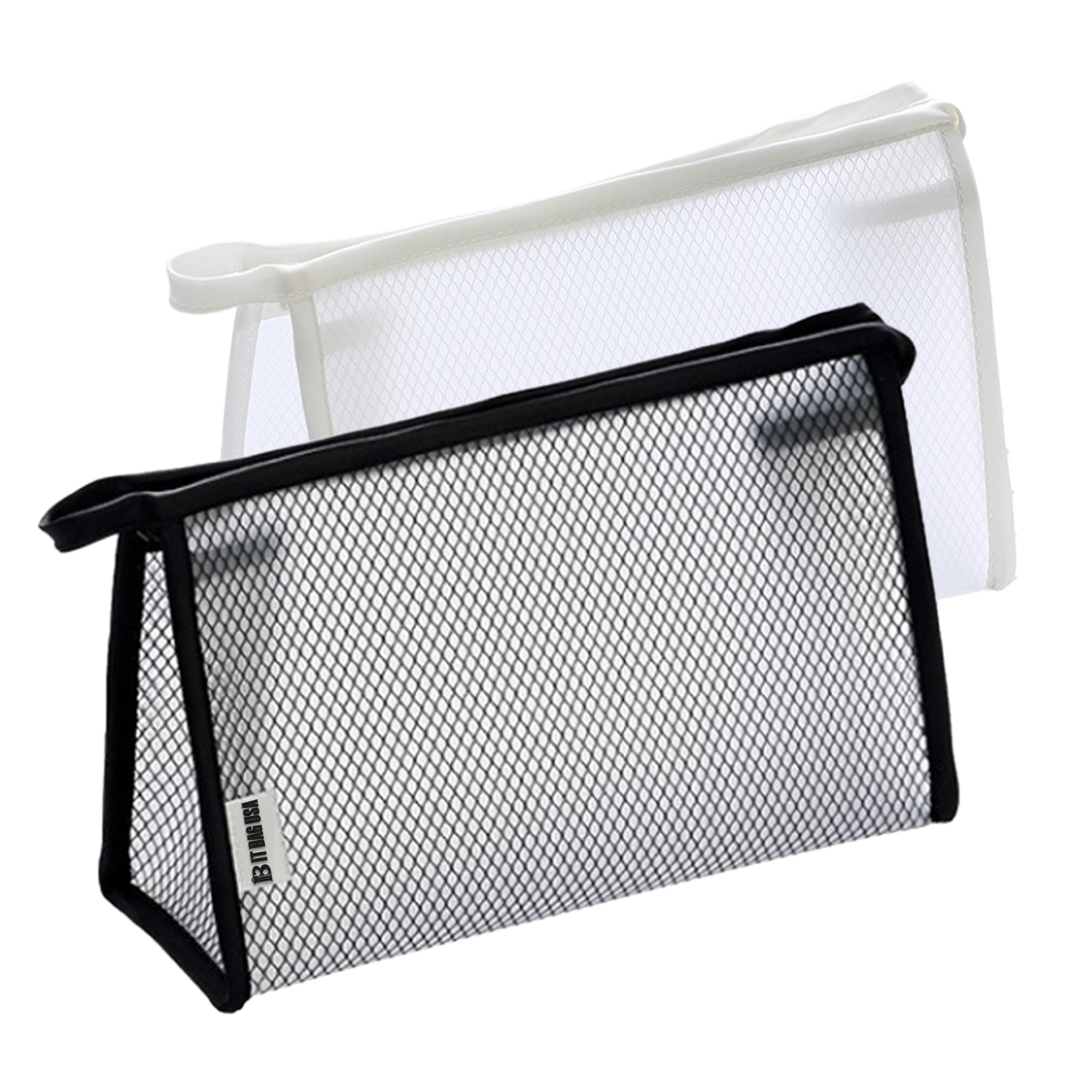 Travel Cosmetic Bag Transparent Zippered