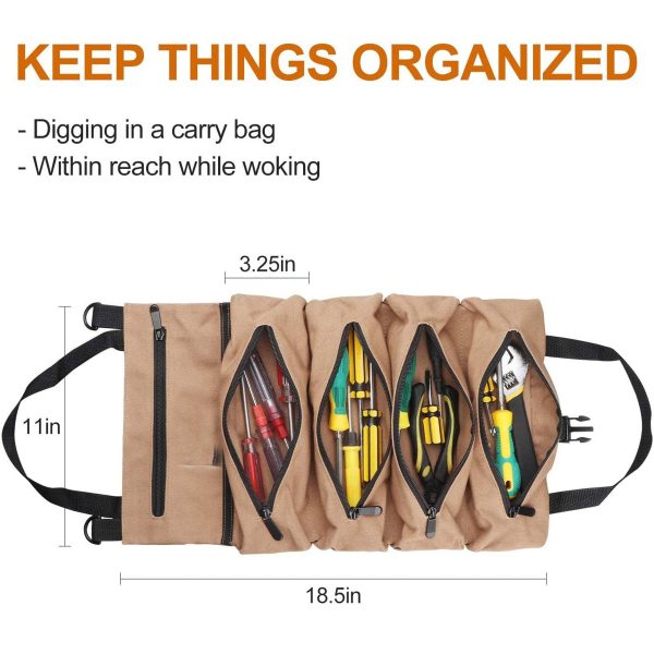 Oxford Outdoor portable waterproof tool storage bag