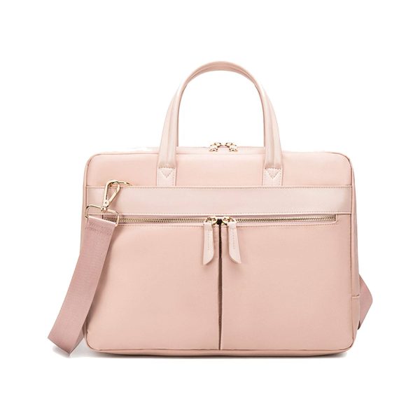 Polyester 15.6 inch handheld crossbody laptop bag