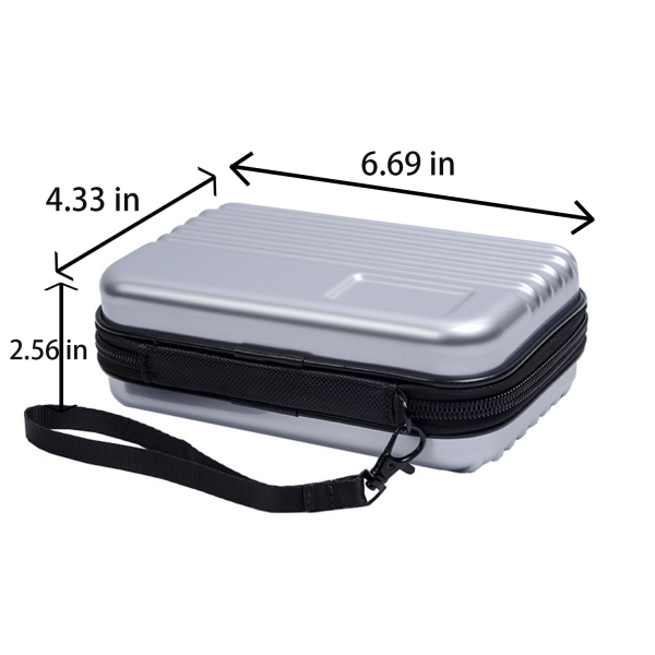Mini travel makeup bag