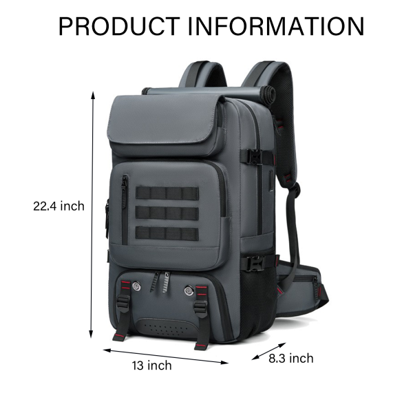 50L Backpack Convertible Waterproof Durable Bag