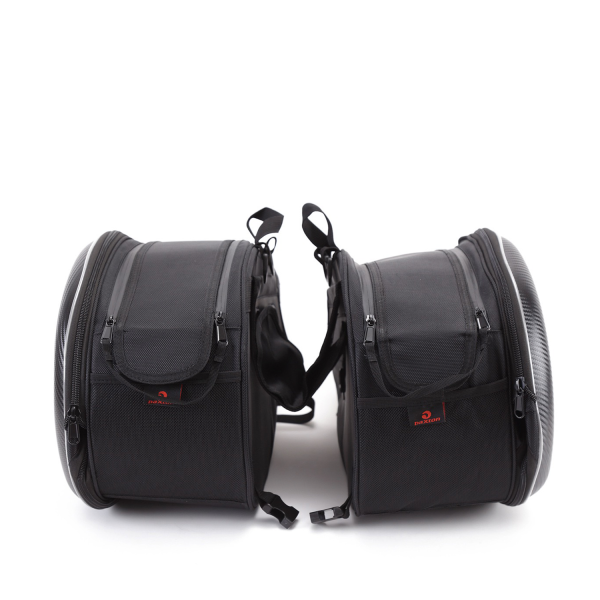 Motorcycle side saddle bag