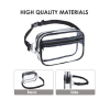 Waterproof Clear PVC Waist Bag