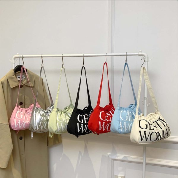 Faux Leather Shoulder Bag