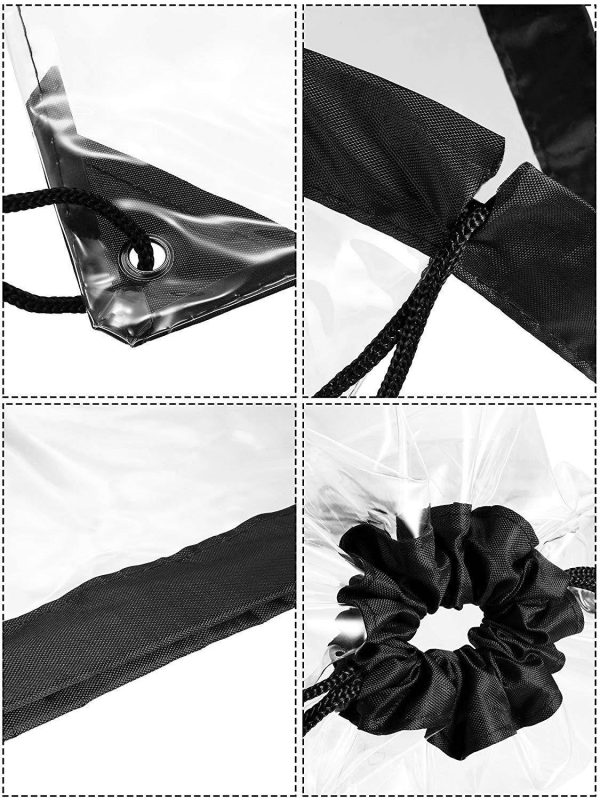 PVC Clear Drawstring Backpack