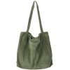 Corduroy Tote Bag for Women