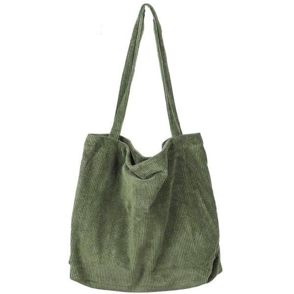 Corduroy Tote Bag for Women