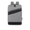 Nylon Minimalist Computer Backpack With USB Charging Port