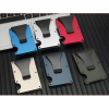 Slim Metal Wallet with Money clip