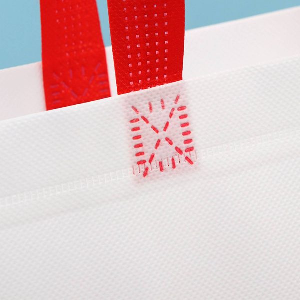 Non-Woven Horizontal Stripe Tote Bag